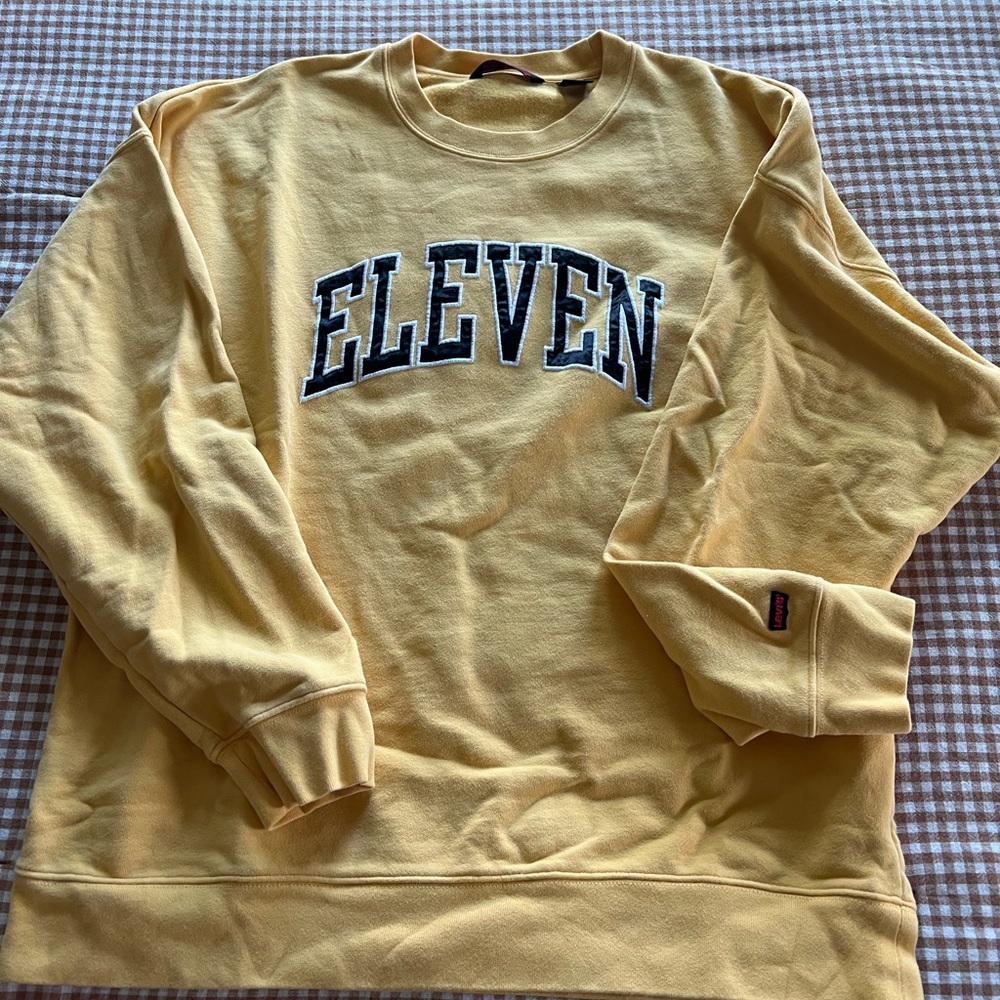 ELEVEN Crewneck Sweatshirt - Yellow